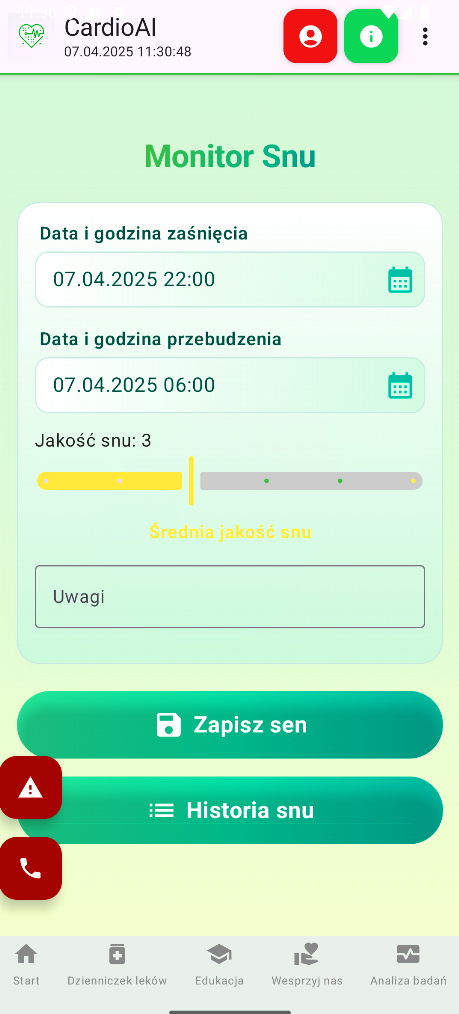 Monitor snu CardioAI