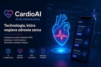 CardioAI – aplikacja dla pacjentów kardiologicznych i cyfrowa platforma zdrowia serca