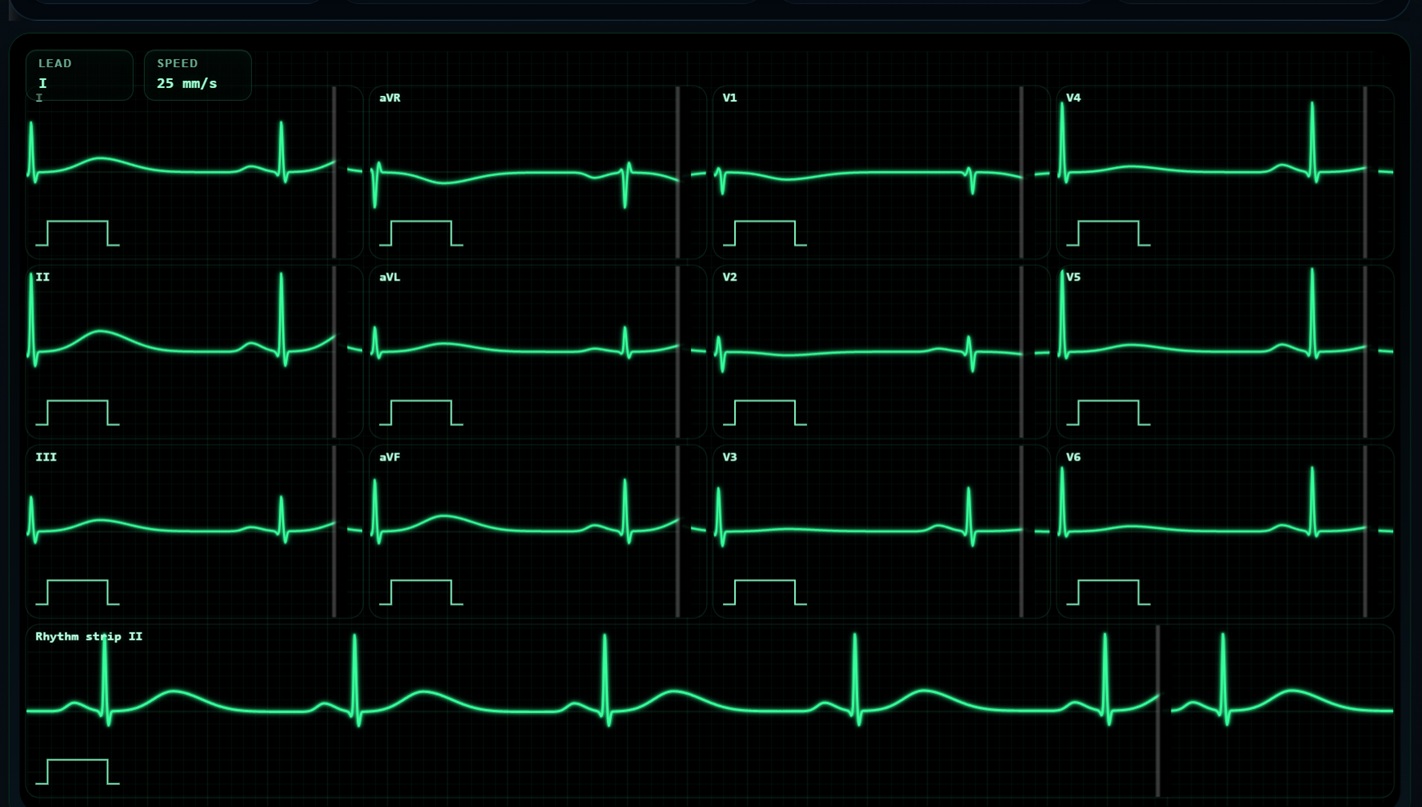 Mobilny monitor EKG CardioAI
